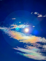Noon with lens flare